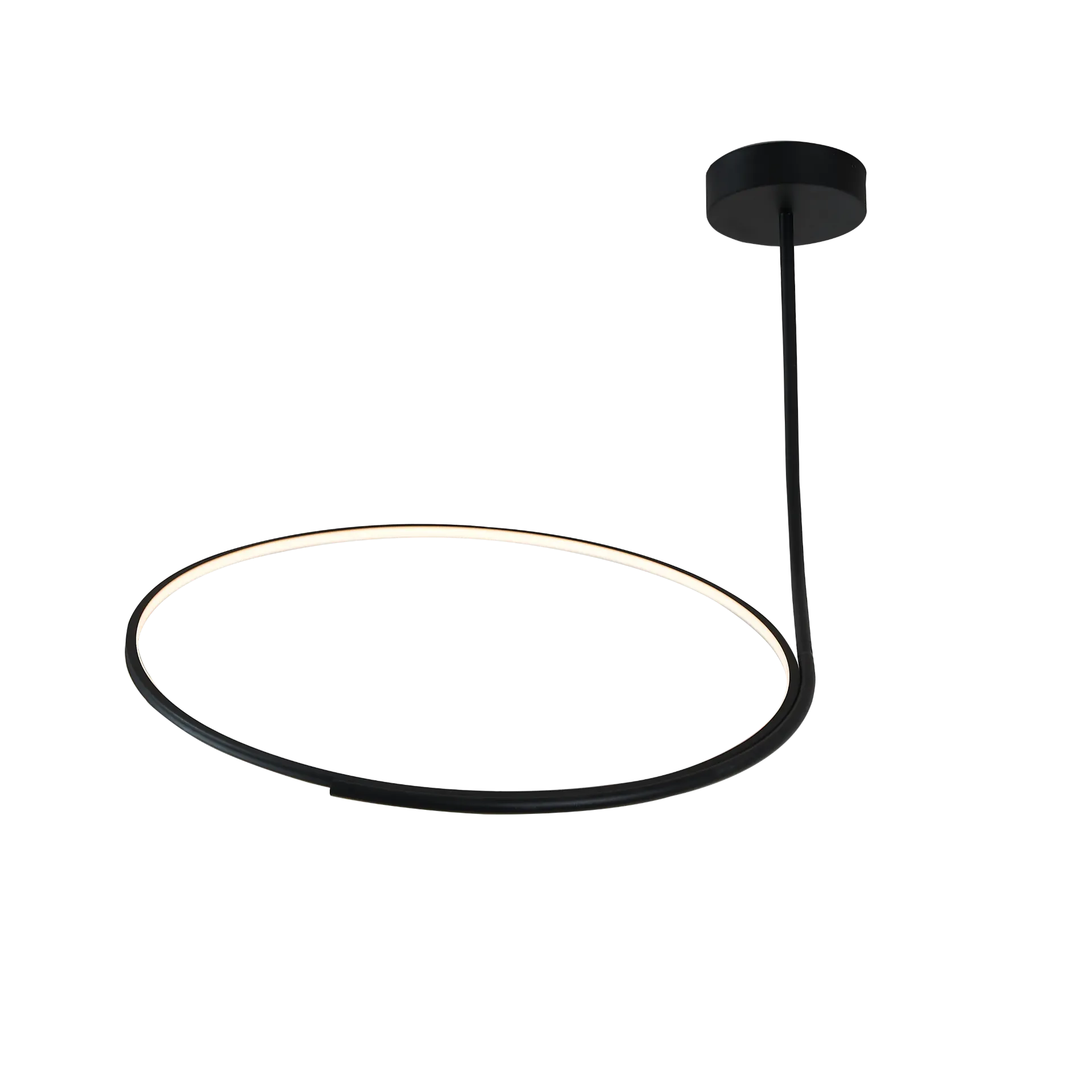 COLGANTE TIPO ARO 55 CMS DIAMETRO LED 25W LUZ CÁLIDA 3000K | PAROS PENSIL N