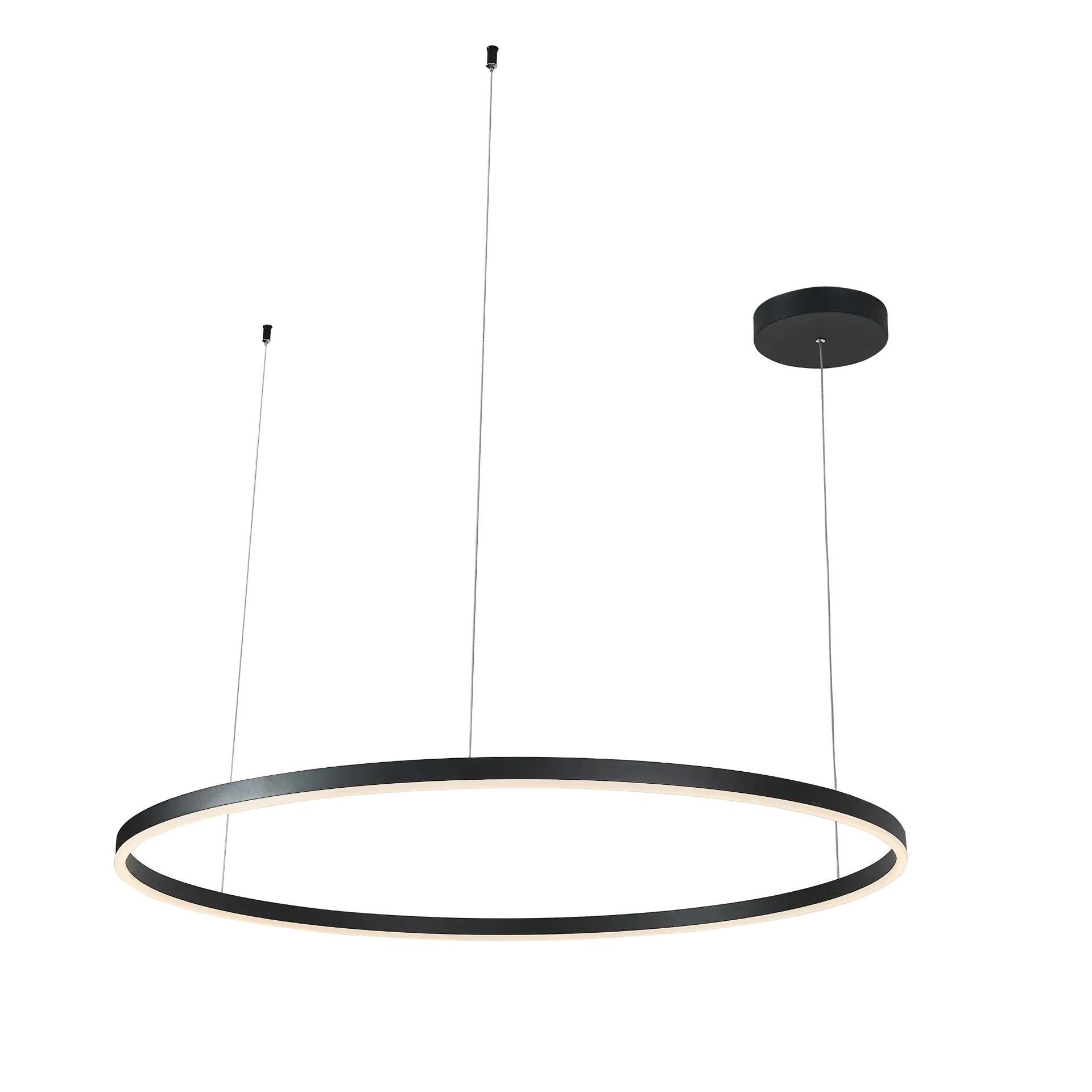 COLGANTE DIMERIZABLE TIPO ARO 1,5M DIAMETRO LED 105W LUZ CÁLIDA 3000K | MARTINICA PENSIL N150