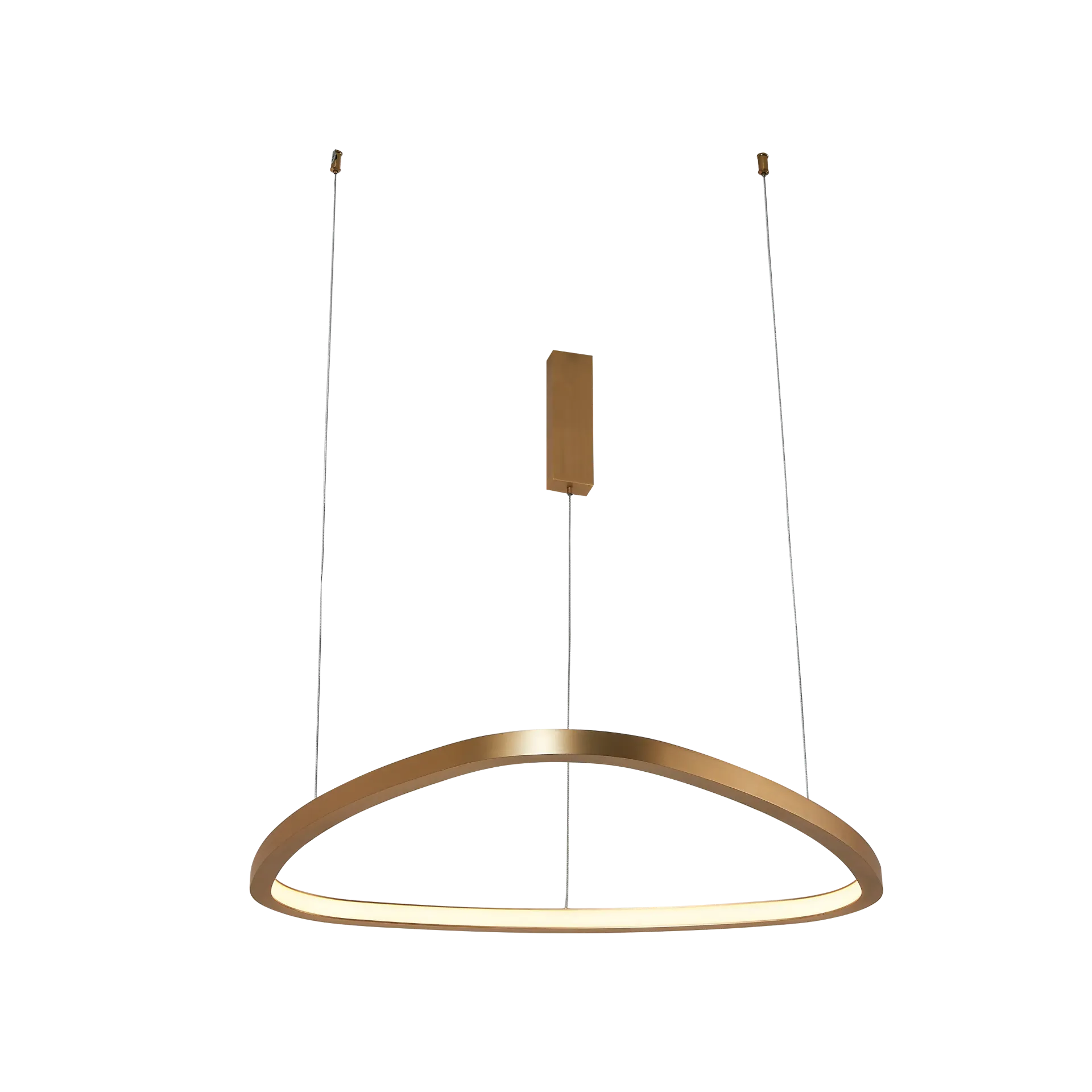 COLGANTE DIMERIZABLE OVALADO LED 40W LUZ CÁLIDA 3000K | VIS PENSIL D