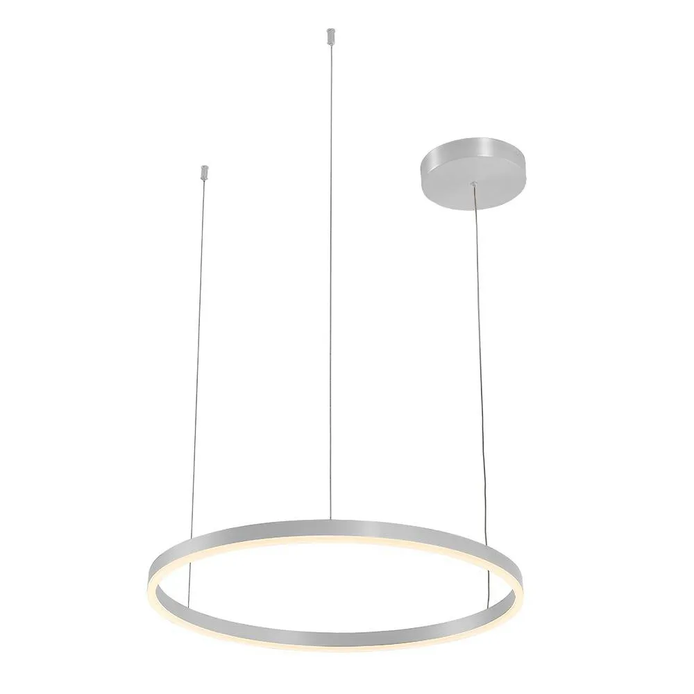 COLGANTE DIMERIZABLE TIPO ARO 60 CMS LED 34W LUZ CÁLIDA 3000K | MARTINICA PENSIL B60