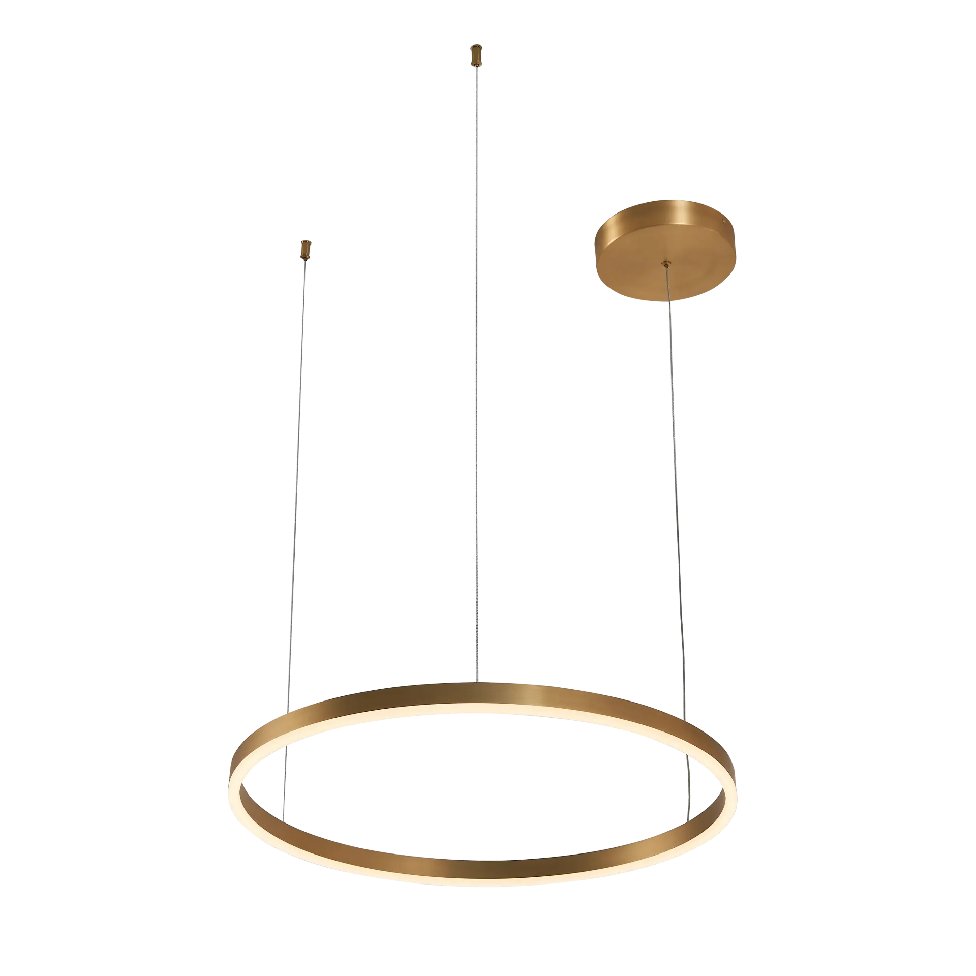 COLGANTE DIMERIZABLE CIRCULAR EN FORMA DE ARO 60CMS 34W LUZ CÁLIDA 3000K | MARTINICA PENSIL D60