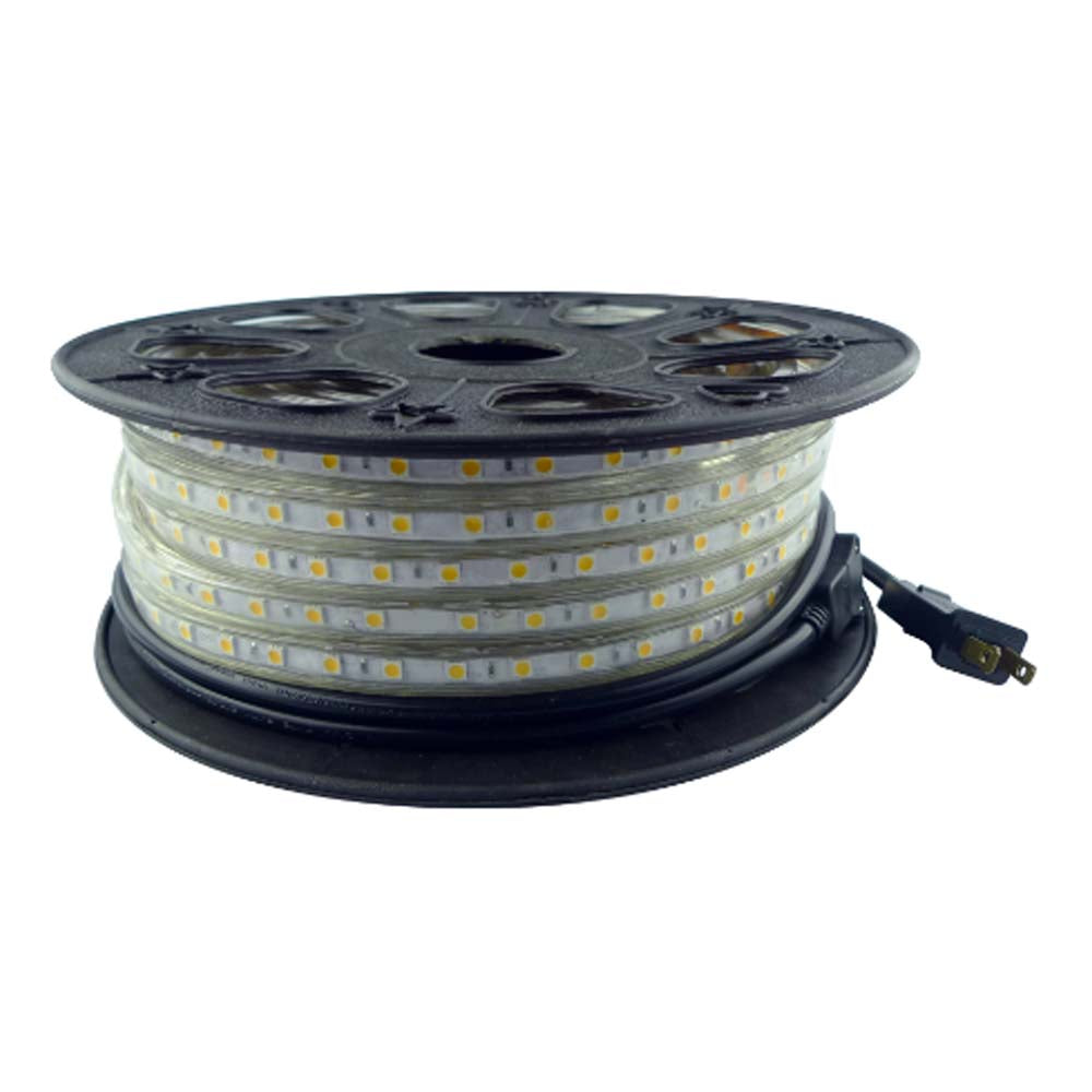 MANGUERA PLANA DIMERIZABLE 60 LED'S POR METRO 5050 SMD 25 METROS LED 150W TOTAL / 6 W POR METRO LUZ DÍA 6500K |