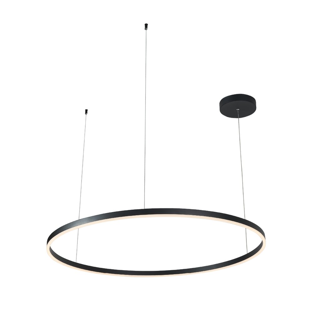 COLGANTE DIMERIZABLE TIPO ARO 1M DIAMETRO LED 70W LUZ CÁLIDA 3000K | MARTINICA PENSIL N100