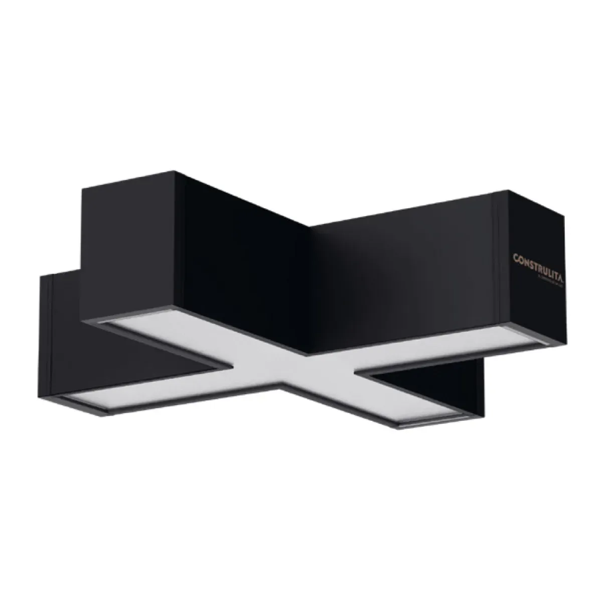 ACCESORIO FORMA X DIMERIZABLE PARA LINEALES CONSTRULITA LED LUZ CÁLIDA 3000K | VECTOR SYSTEM PRO