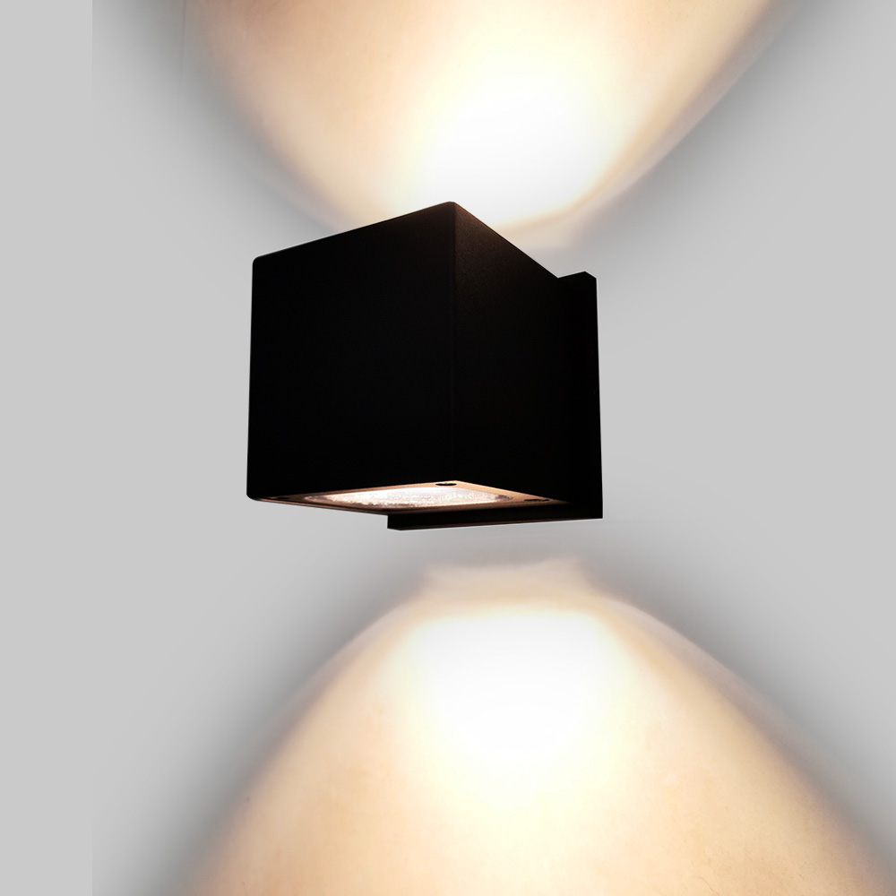 APLIQUE DE PARED CON DOBLE SALIDA DE LUZ 20W LUZ CÁLIDA 3000K | KEENYA I